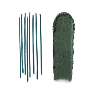 Long-Wear Cream Shadow & Kohl Liner, Smoked Jade / Petrol, 0.8g